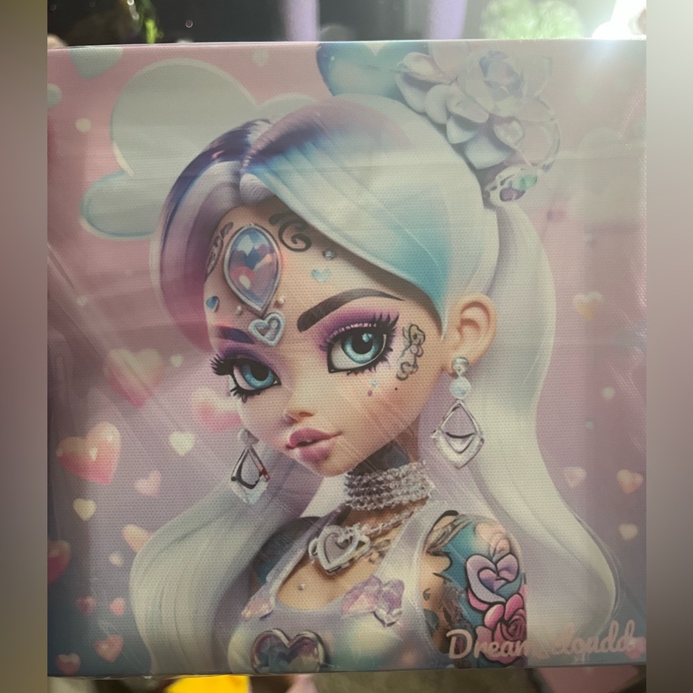 OOAK opal art print - Picture 2 of 3